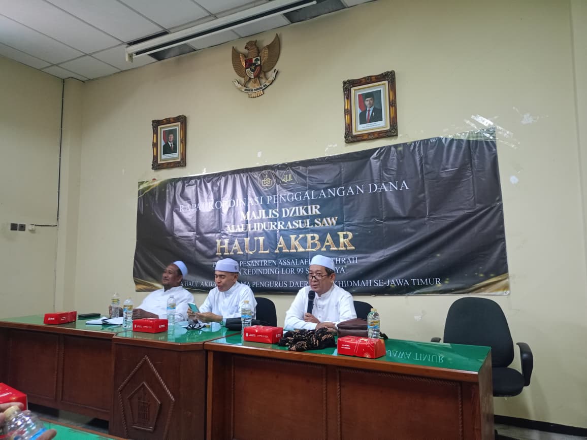 Sambutan Ketua PW Al Khidmah Jatim, H. Abdurrahman